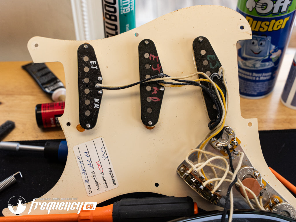 Fender Eric Johnson Stratocaster in 2 Color Sunburst with a Maple Fingerboard - 2006