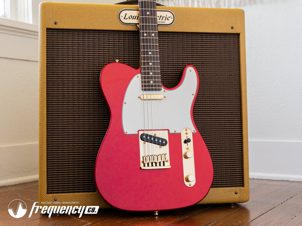 Fender Custom Shop NAMM Limited Edition Super Custom Deluxe Telecaster in Red Sparkle - 2018