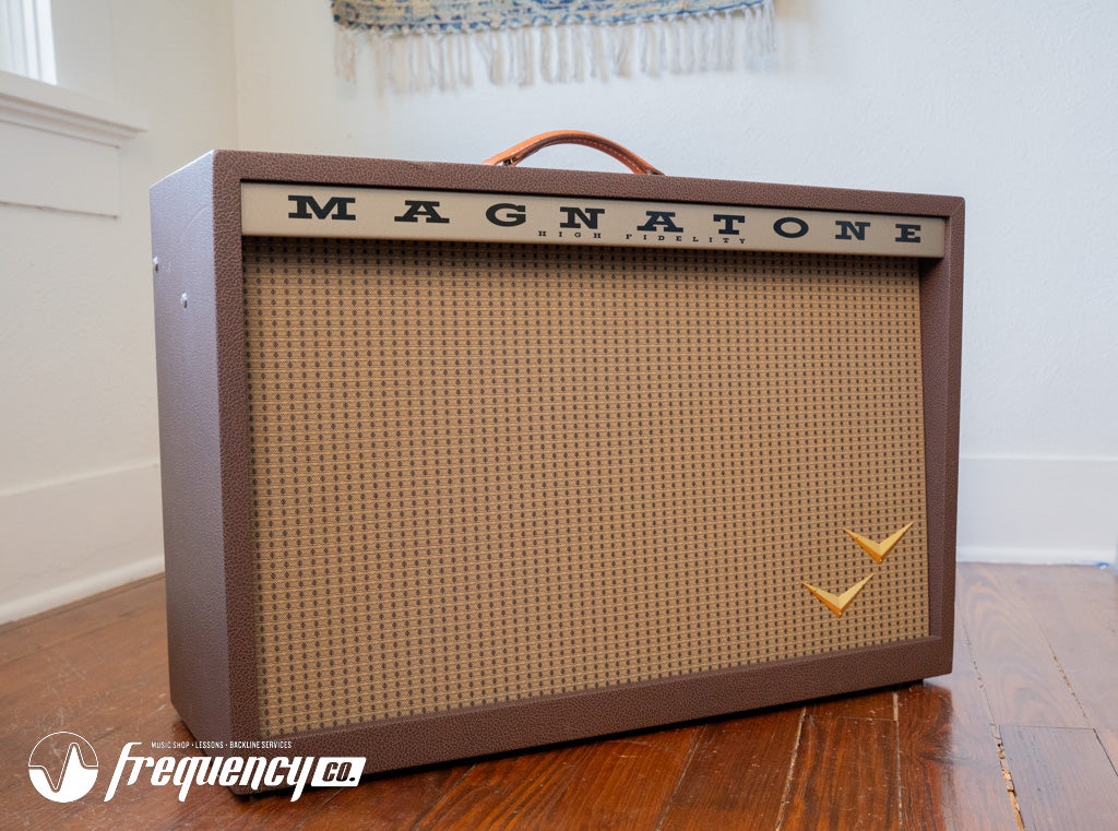 Magnatone Twilighter Stereo Combo Amplifier in Traditional Brown Finish - 2023-2024