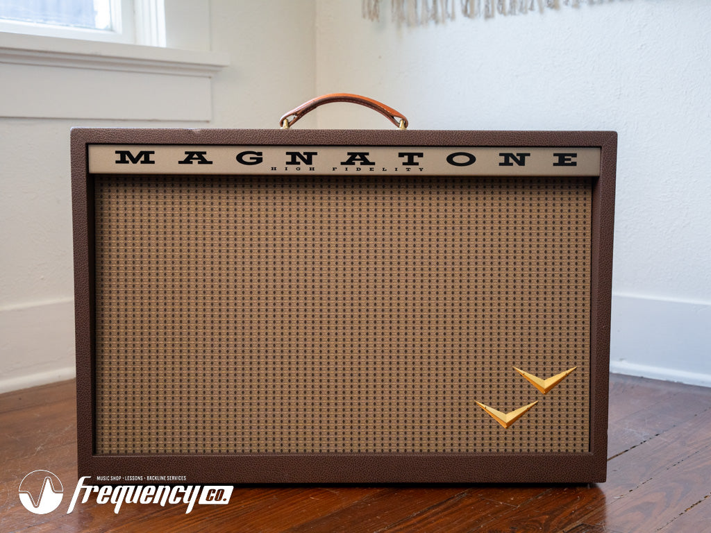 Magnatone Twilighter Stereo Combo Amplifier in Traditional Brown Finish - 2023-2024