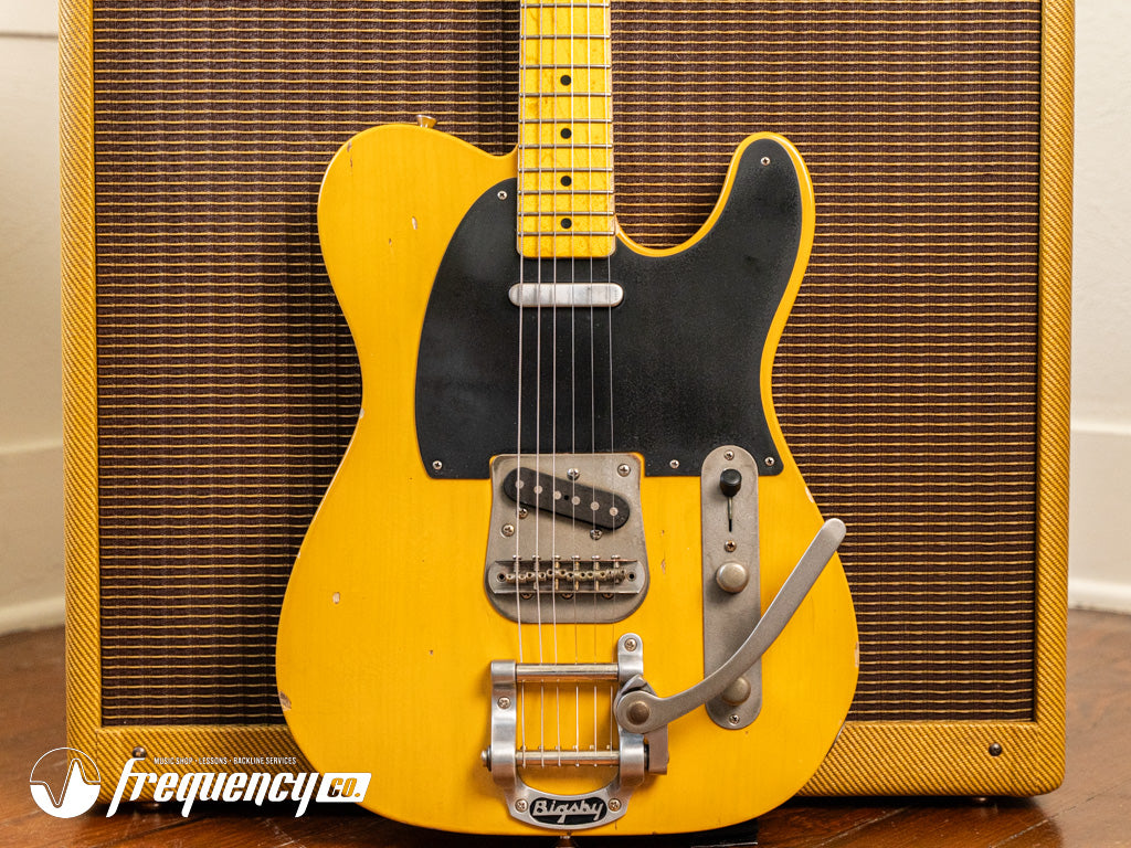 Nashguitars T52 with Bigsby Tremolo in Butterscotch Blonde - 2019