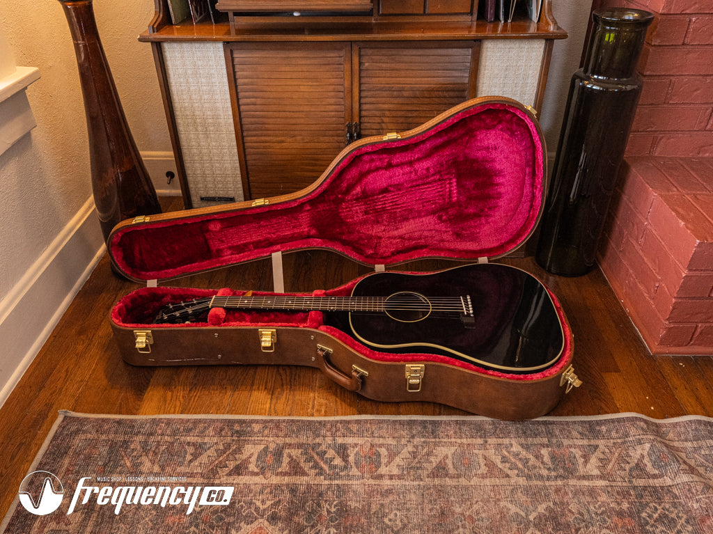 Gibson J-45 50's Original in Ebony with an LR Baggs Anthem VTC - 2024