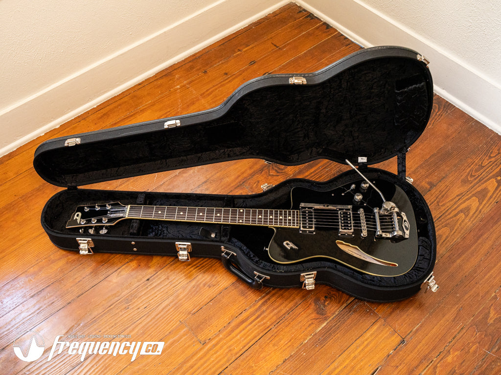 Duesenberg Caribou in Black with Indian Rosewood Fretboard - 2018