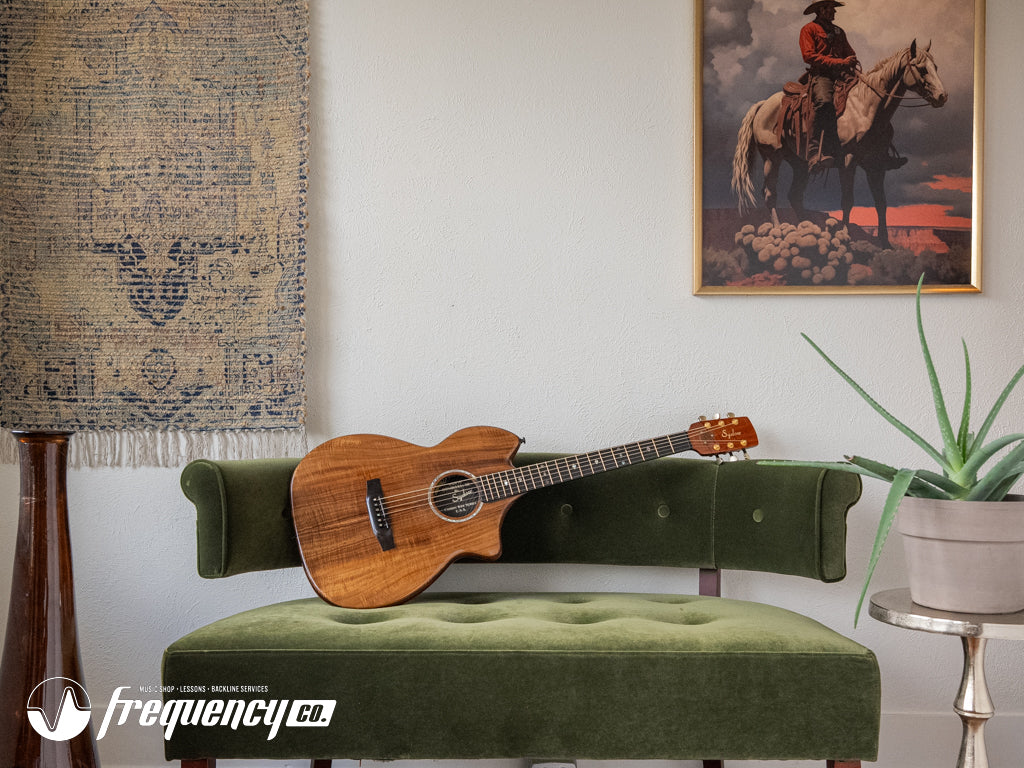 Sydow Koa Acoustic Guitar Ultra-thin - 2015