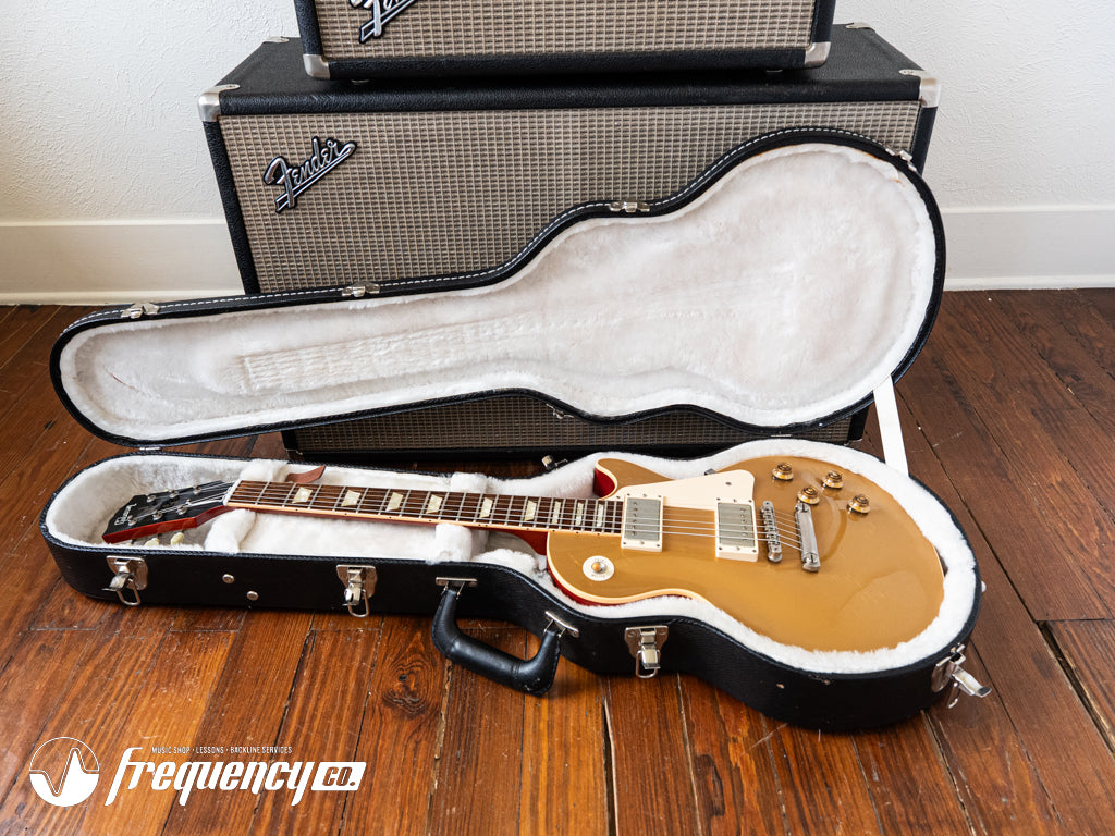 Gibson Les Paul Custom Shop R7 Gold Top Custom Order with a Red Back - 2011