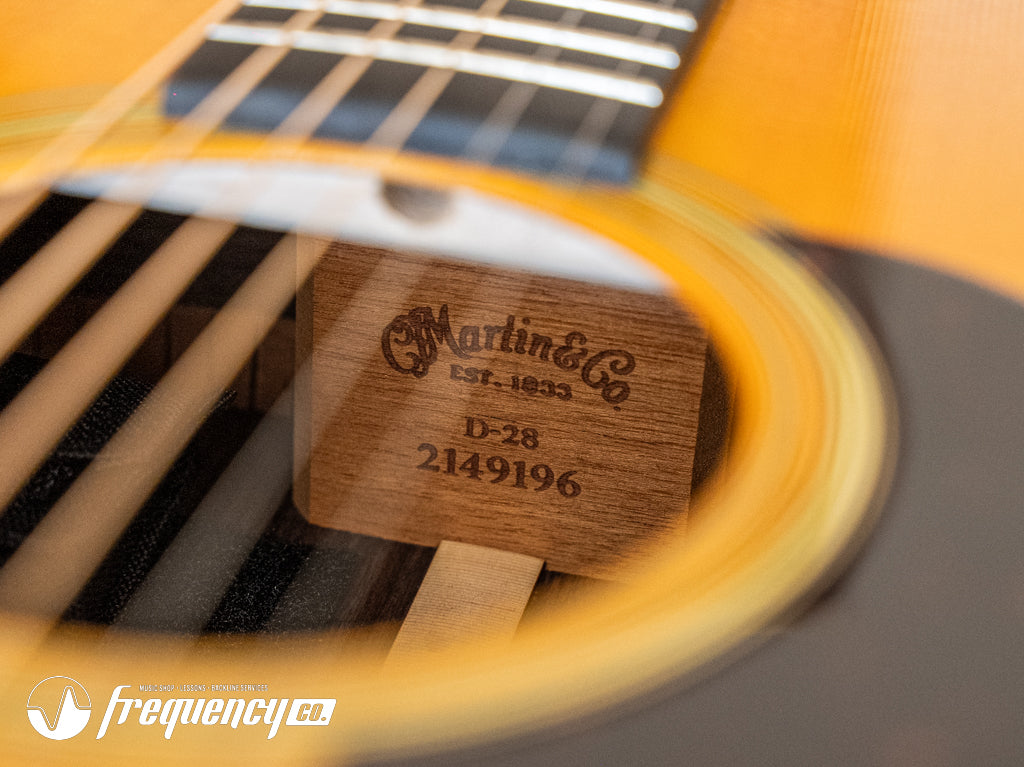 Martin Guitars D-28 with Rosewood Back and Sides - 2017