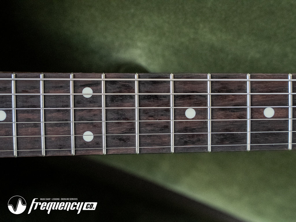 Puleo Guitars S Style Guitar with Rosewood Fingerboard in Black - 2025