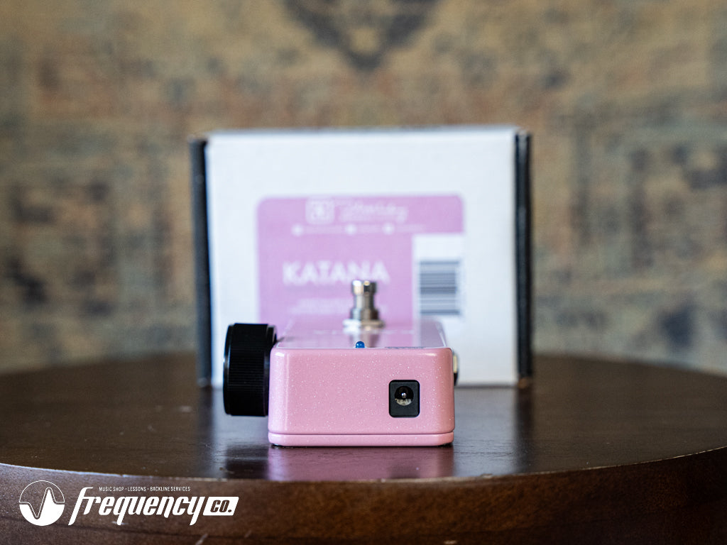 Keeley Katana Clean Boost Limited Edition Pink Sparkle