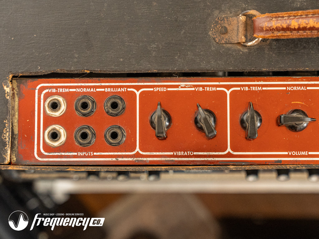 Vox JMI AC30 Super Twin Top Boost Copper Plate Amplifier Head - 1964