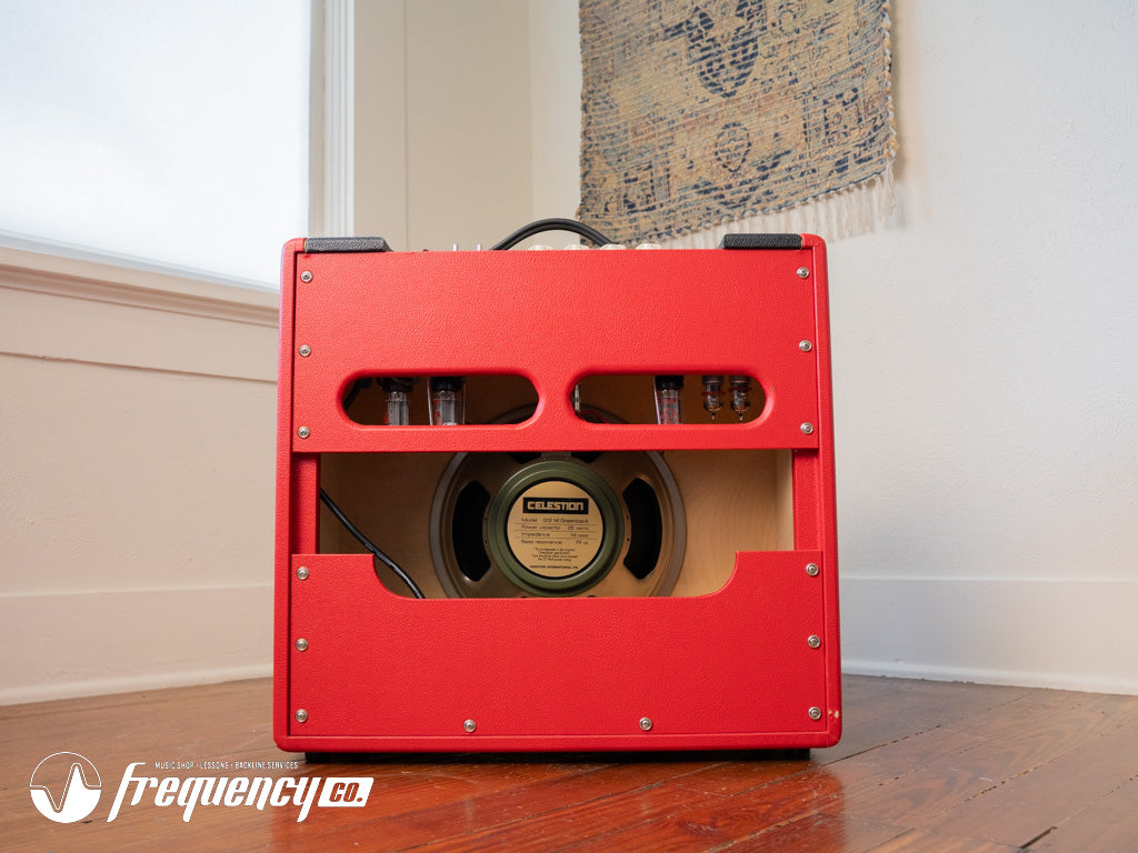 Divided By 13 CJ11 Combo Amplifier in Custom Red and Black Finish - 2012