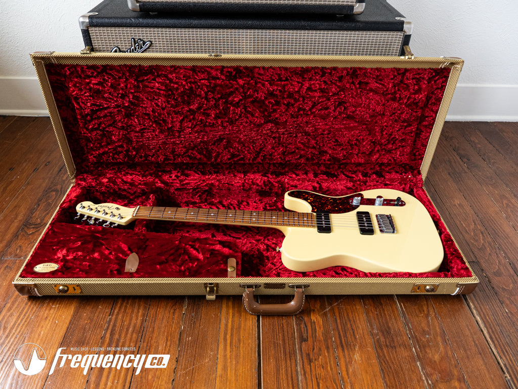 Fender Custom Shop Set Neck Telecaster Jr in Vintage White (1 of 40) - 1999
