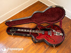 Guild Starfire V in Cherry Red with Rare Mahogany Body - 1965