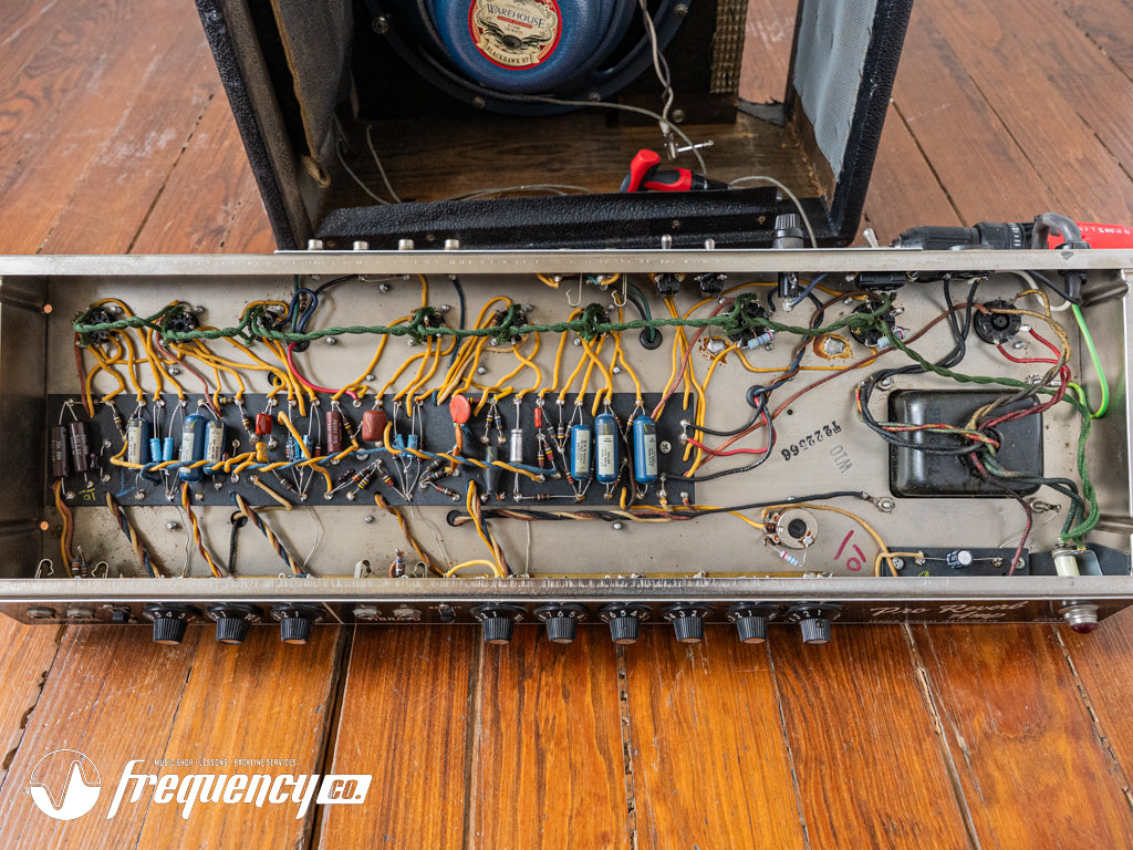Fender Pro Reverb Blackface Combo Amplifier - 1966