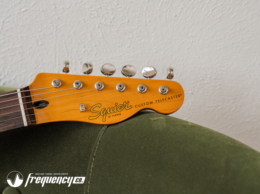 Squire Classic Vibes 60's Custom Telecaster with Bigsby Tremolo in Charcoal Frost Metallic - 2025