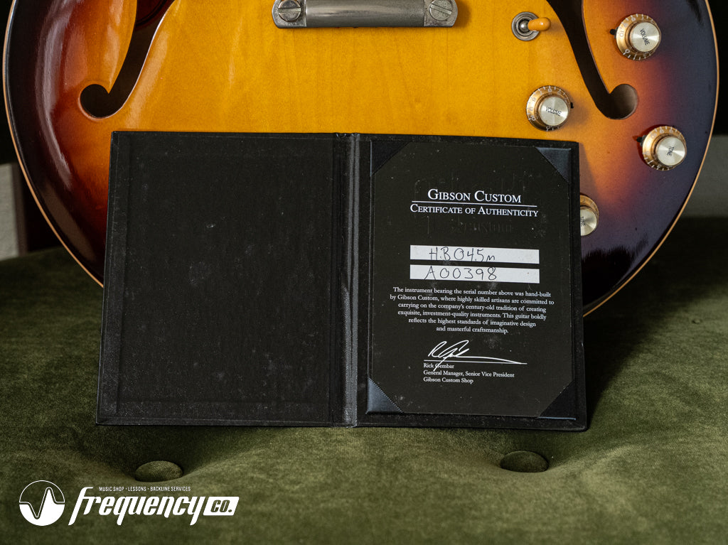 Gibson Custom 1960's Reissue ES-335 Memphis in Vintage Sunburst - 2010