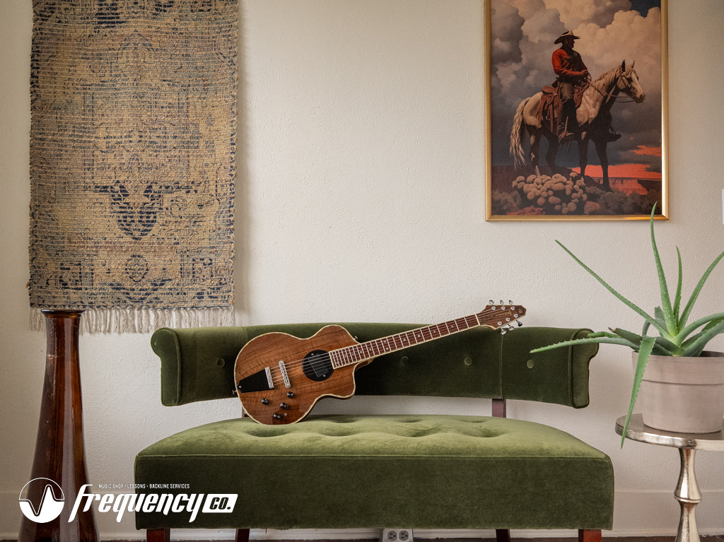 Turner Guitars Model 1 C Deluxe in a Natural Walnut Finish - 2022