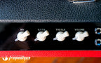 Divided By 13 CJ11 Combo Amplifier in Custom Red and Black Finish - 2012
