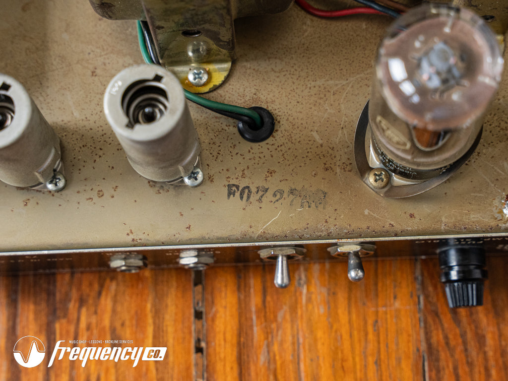 Fender Pro Reverb Blackface Combo Amplifier - 1966