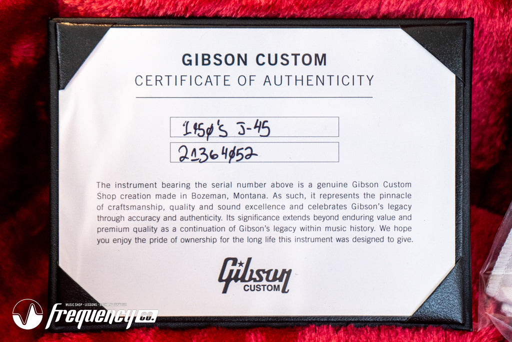 Gibson Custom Shop 1950's J-45 - 2024