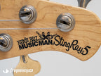 Ernie Ball Music Man Stingray 5 Bass with a Birdseye Maple Neck in Sunburst - 1991