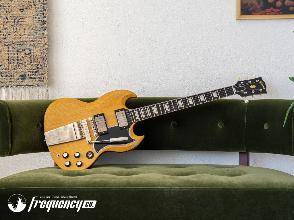 Gibson Custom LE 1964 SG Standard Reissue Korina, VOS, Antique Natural - 2026