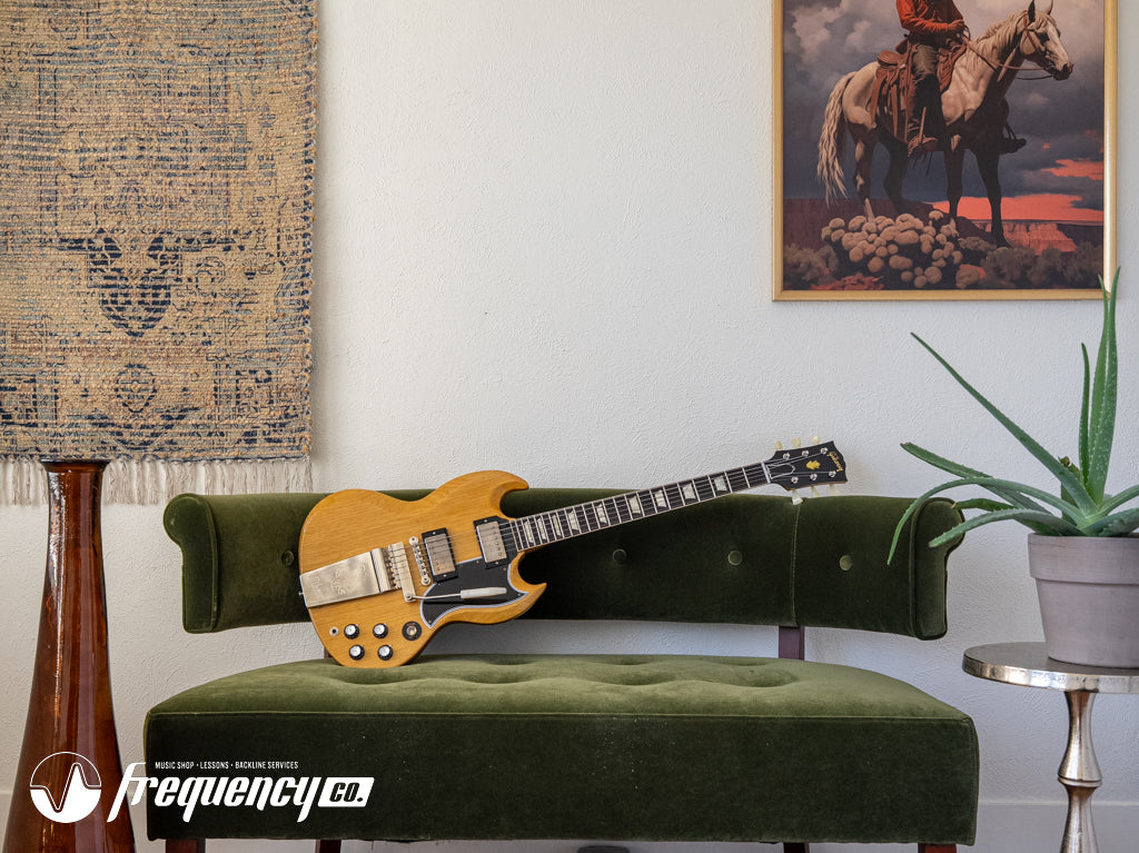 Gibson Custom LE 1964 SG Standard Reissue Korina, VOS, Antique Natural - 2026