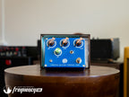 Spiral Electric FX Summer Cyan Fuzz Pedal