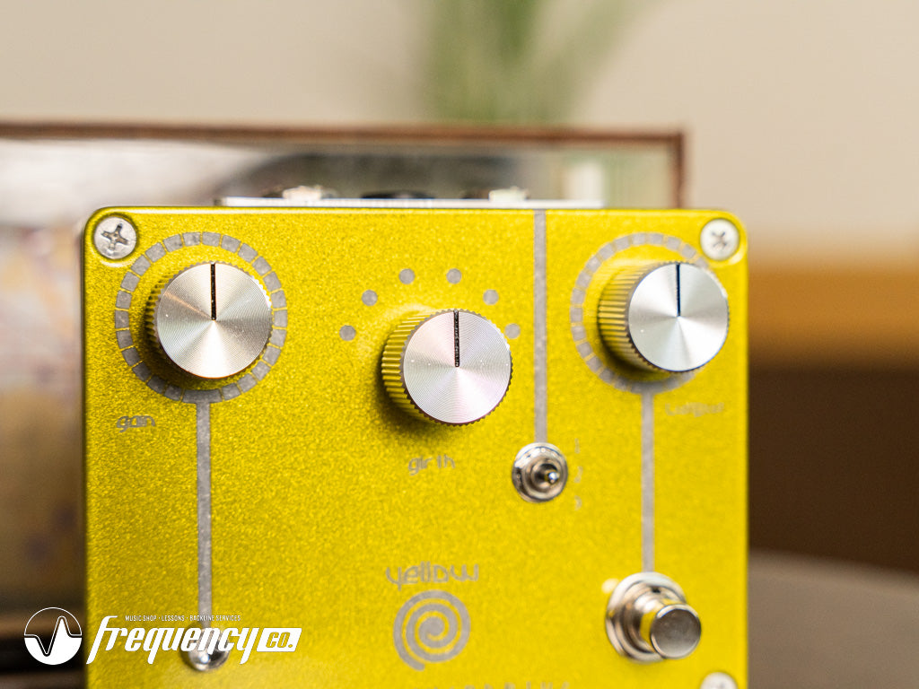 Yellow Spiral LM741 Overdrive