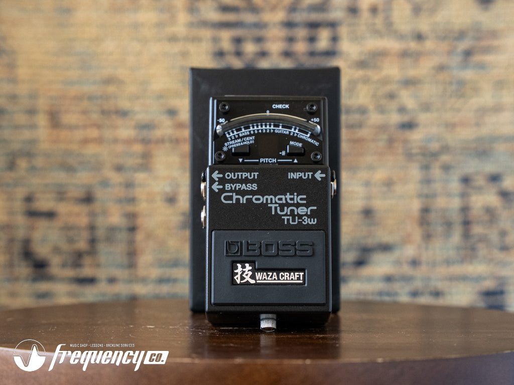 Boss Waza Craft Chromatic Tuner TU-3w