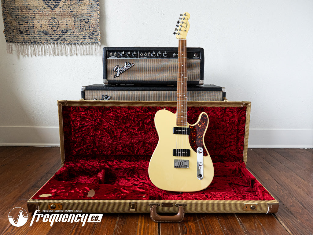 Fender Custom Shop Set Neck Telecaster Jr in Vintage White (1 of 40) - 1999