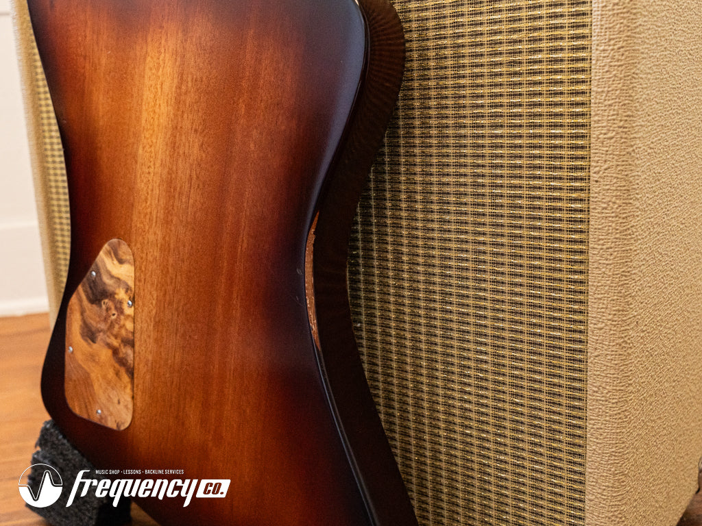 Echopark Ghetto Bird Custom Chambered Mahogany Body with a Brazilian Rosewood Fretboard and Rosewood Top - 2013