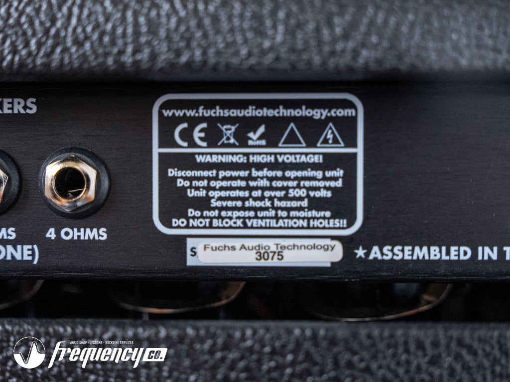 Fuchs JB-ODS Joe Bonamassa Signature Head SN #1 of 15 and Amplified Nation Cabinet 1x12