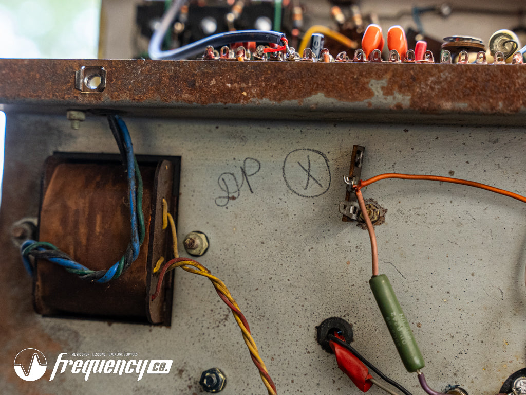 Vox JMI AC30 Super Twin Top Boost Copper Plate Amplifier Head - 1964