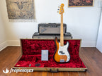 Fender Select Precision Bass in a Two Tone Sunburst wit a Flamed Maple Top and Fretboard - 2012