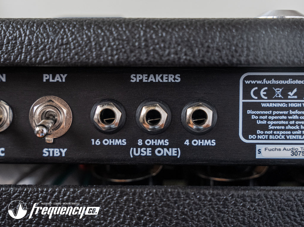 Fuchs JB-ODS Joe Bonamassa Signature Head SN #1 of 15 and Amplified Nation Cabinet 1x12