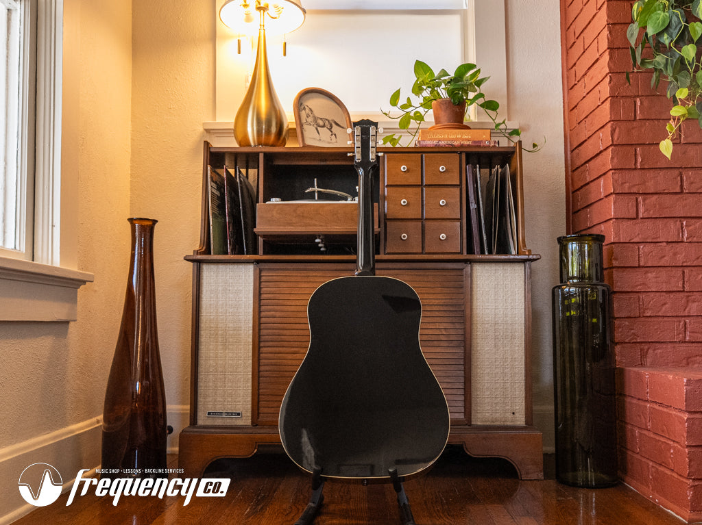 Gibson J-45 50's Original in Ebony with an LR Baggs Anthem VTC - 2024