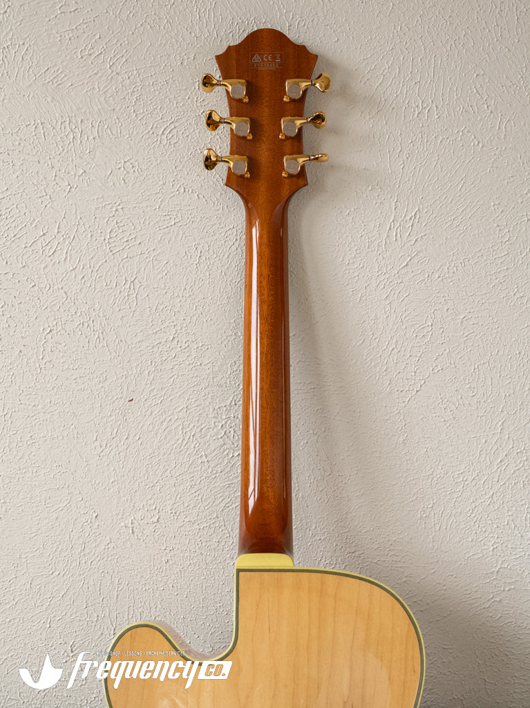 Ibanez PM-200 Pat Metheny Signature Hollow-Body in a Natural Finish - 2015