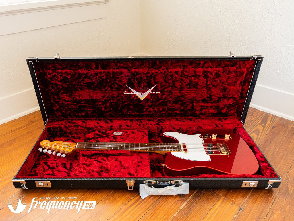 Fender Custom Shop Limited Edition Super Custom Deluxe Telecaster in Red sparkle - 2018