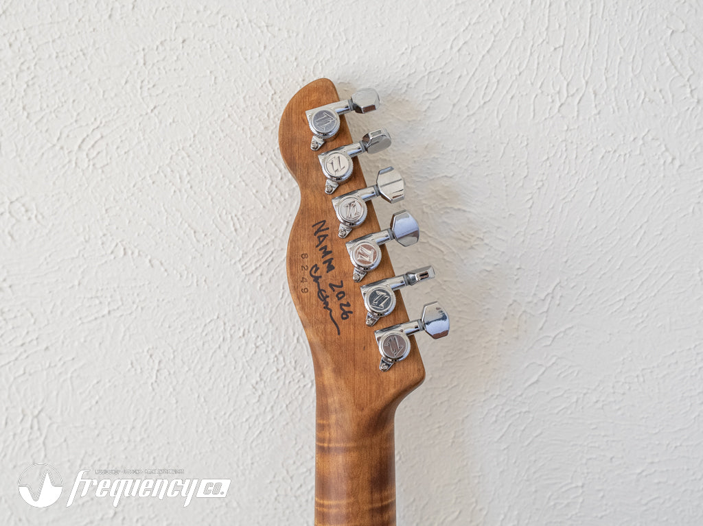LSL Instruments T Bone Blonde with a Roasted Maple Neck and Contoured Body NAMM 2026 Build