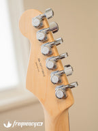 Fender American Deluxe Ash Stratocaster with a Premium Ash Body Finished in a Tabacco Sunburst