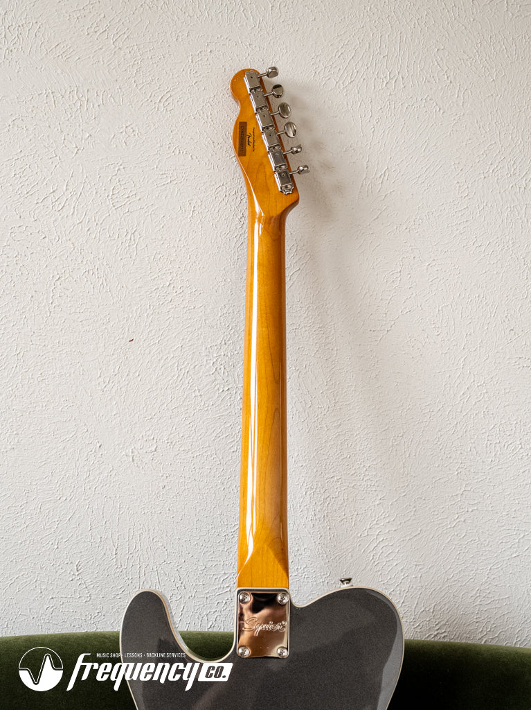 Squire Classic Vibes 60's Custom Telecaster with Bigsby Tremolo in Charcoal Frost Metallic - 2025