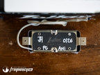 Lollar Pickups Firebird Pickguard Mount Neck Lightly Aged Nickel - Single Conductor