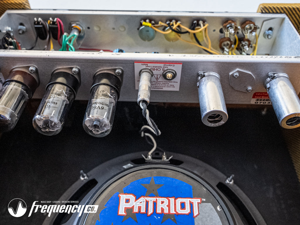 Valve Train Amplification 315 in a Pine Cab with a Tweed Covering
