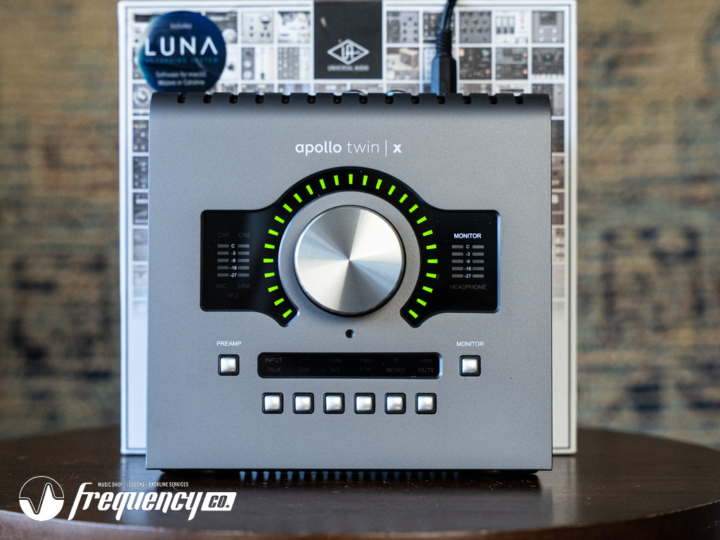 Universal Audio Quad Core Apollo Twin X Thunderbolt