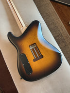 Tausch 665 Raw Deluxe NAMM Sample in 2 Tone Lemon Dark Brown Burst- 2017