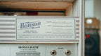Benson Monarch Head and 1x12 Cabinet loaded with a Benson Weber Speaker in Pinstripe Finish