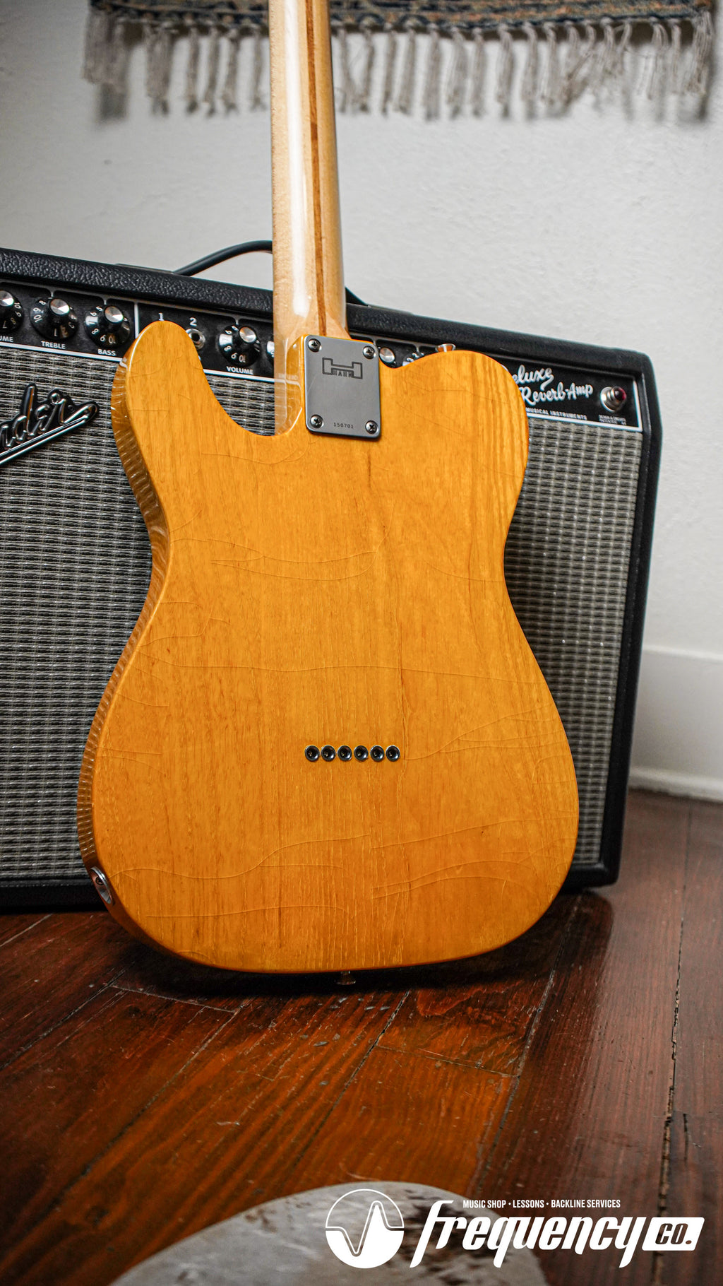 Hahn 228 Blackguard T Style Guitar in Butterscotch - 2015