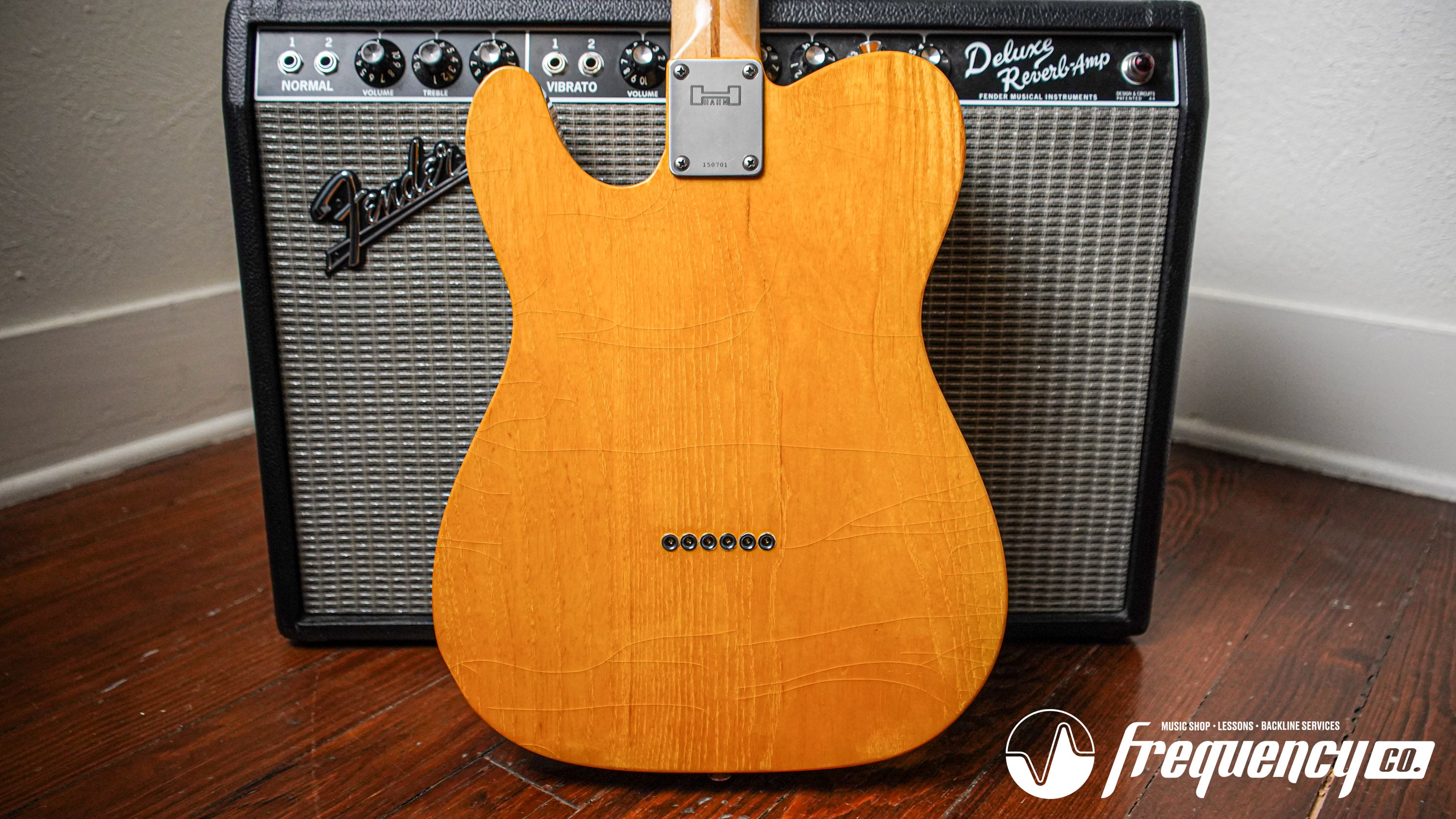 Hahn 228 Blackguard T Style Guitar in Butterscotch - 2015