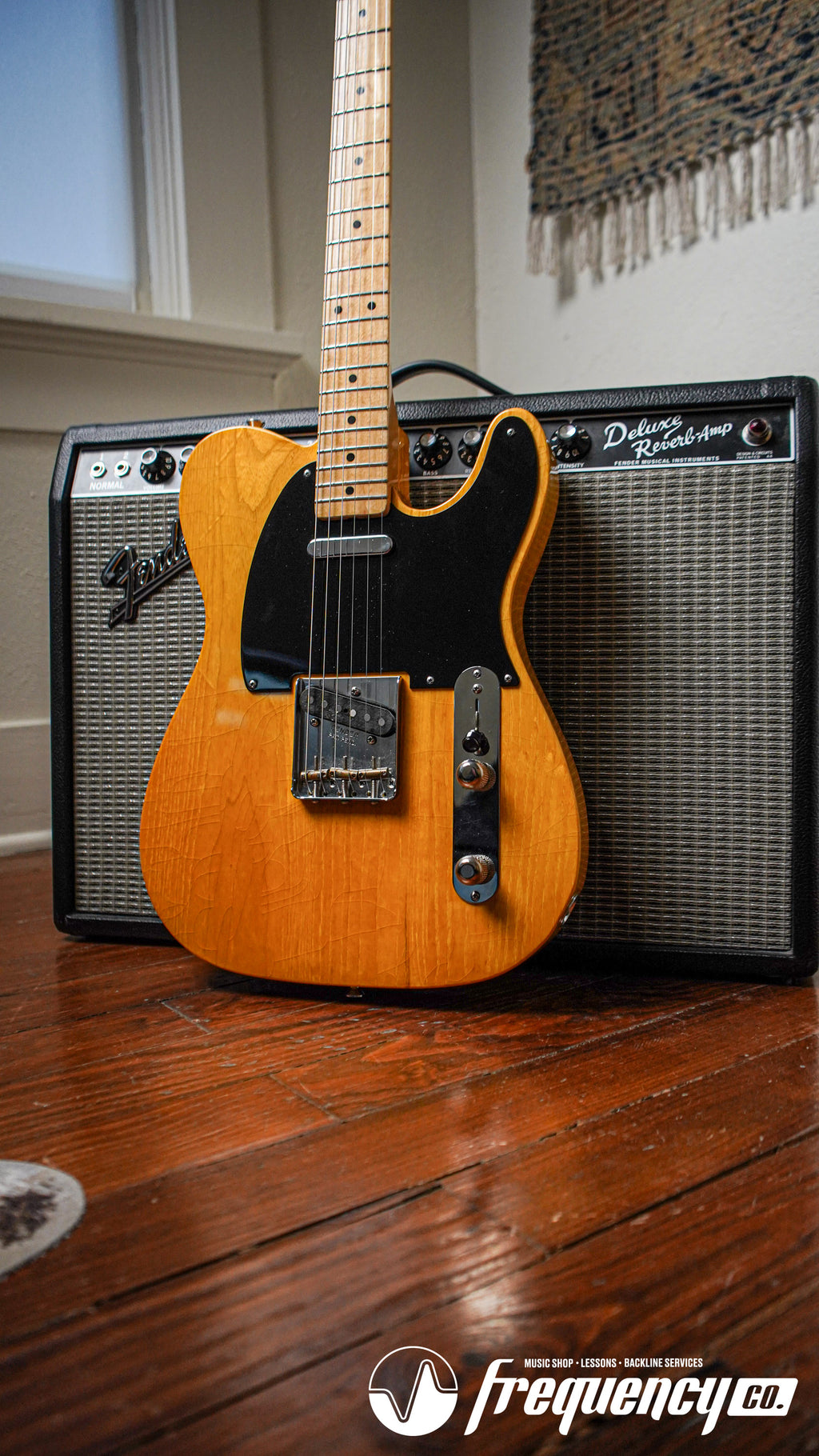 Hahn 228 Blackguard T Style Guitar in Butterscotch - 2015