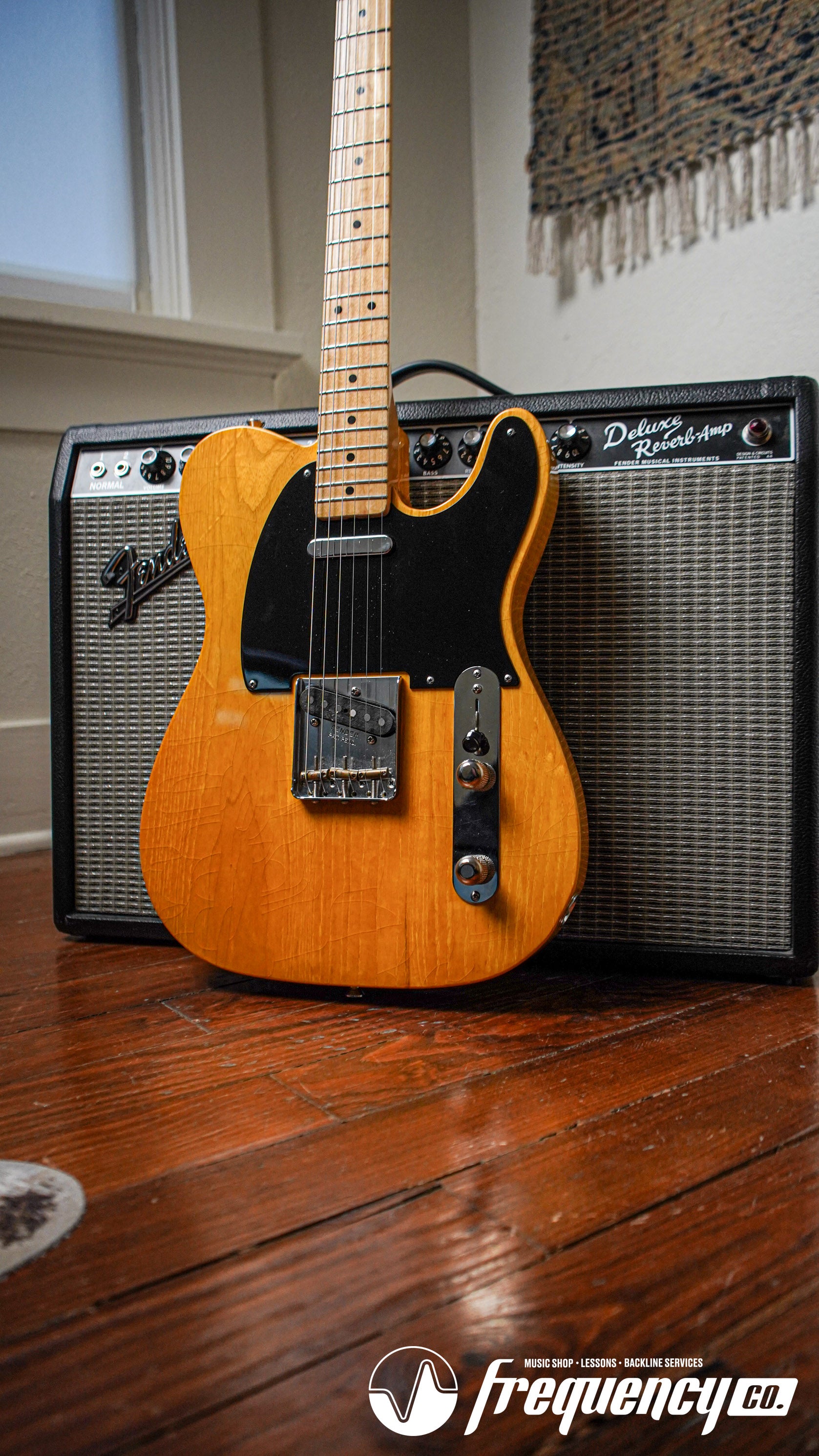 Hahn 228 Blackguard T Style Guitar in Butterscotch - 2015